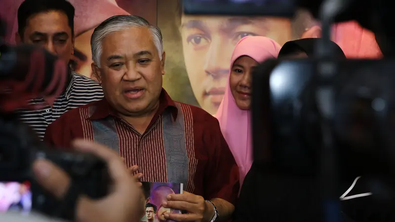 Din Syamsudin nonton bareng film Cinta Laki-Laki Biasa