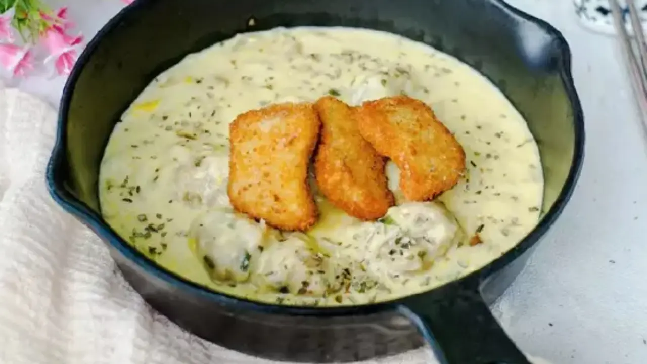 Resep nugget ayam carbonara. (dok. Cookpad @bumbuomahan)