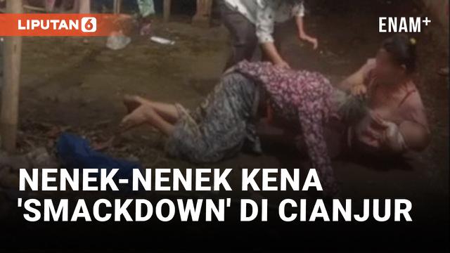 Miris, Wanita Muda Banting Nenek-nenek di Cianjur