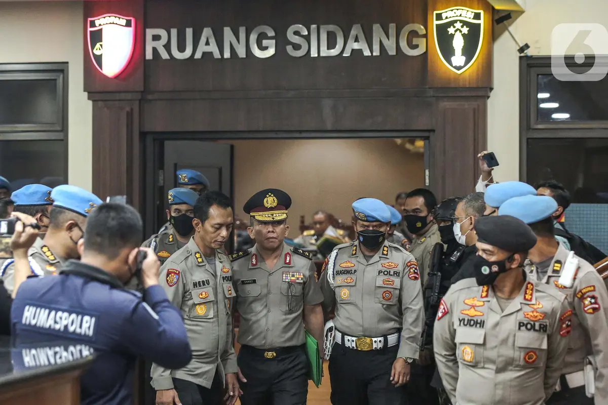 Ferdy Sambo Dipecat Secara Tidak Hormat dari Polri