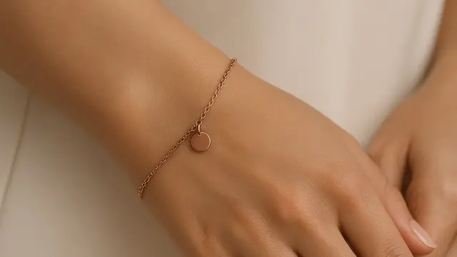 Model Gelang Rose Gold Minimalis
