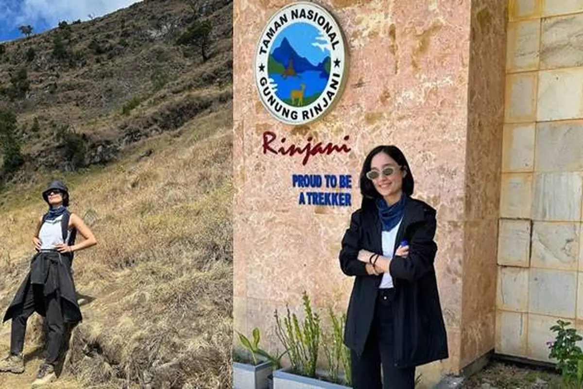 Pendakian Perdana, Ini 7 Potret Perjalanan Tatjana Saphira Naik Gunung Rinjani