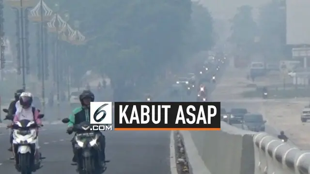 Setelah berhari-hari kabut asap selimuti Pekanbaru Riau, pemkot naikan status kota Pekanbaru dari waspada menjadi siaga darurat.