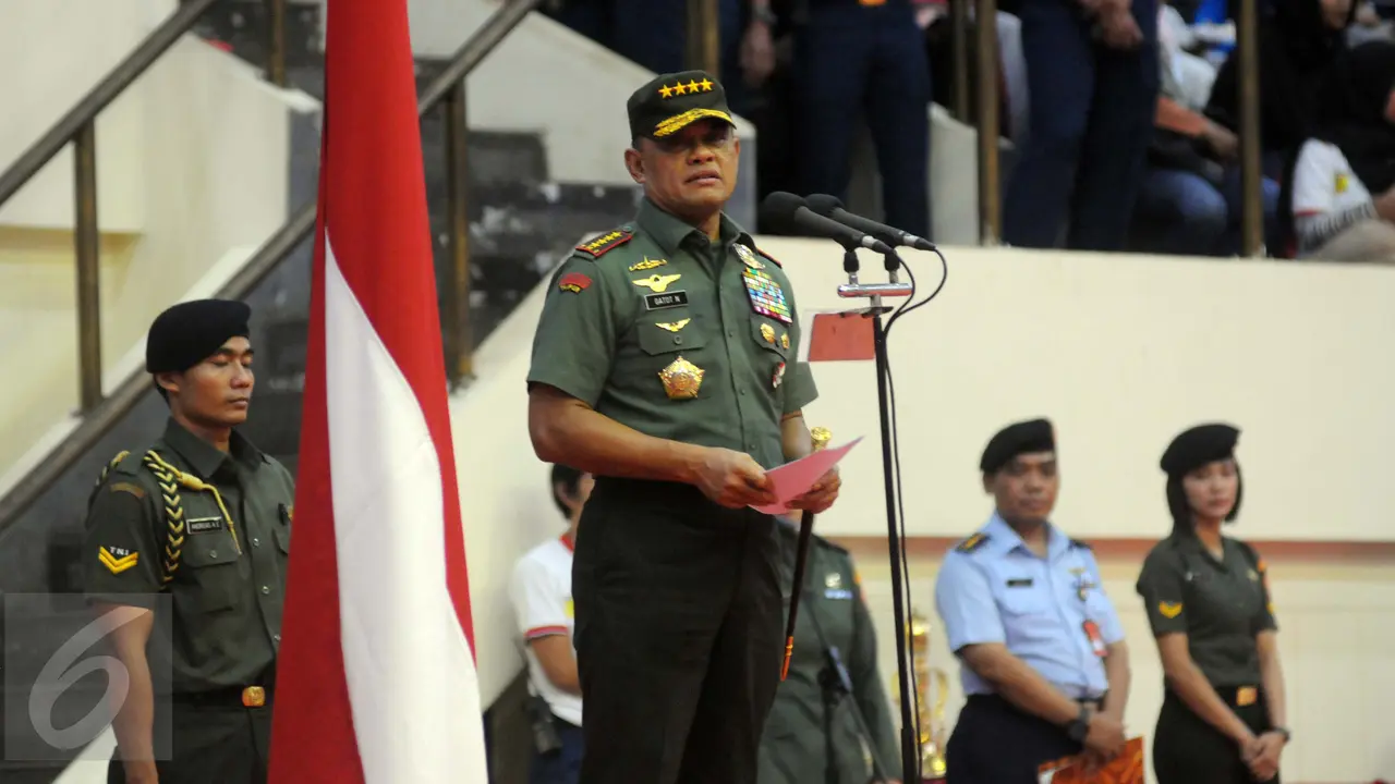 20160821-Panglima TNI Tutup Kejurnas Karate IV-Jakarta