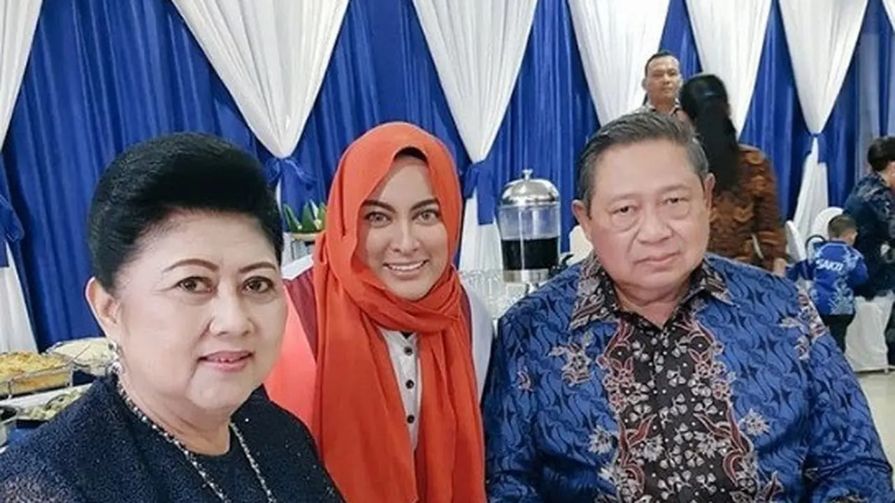 Jane Shalimar bersama SBY dan Ani Yudhoyono