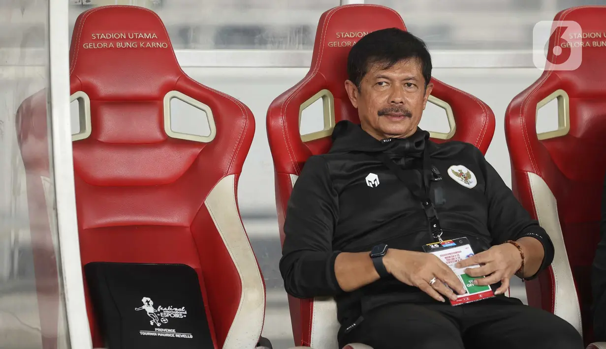 Hingga peluit akhir dibunyikan, timnas asuhan pelatih Indra Sjafri harus mengakui leunggulan Thailand U-20 dengan skor 1-2. (Bola.com/M Iqbal Ichsan)