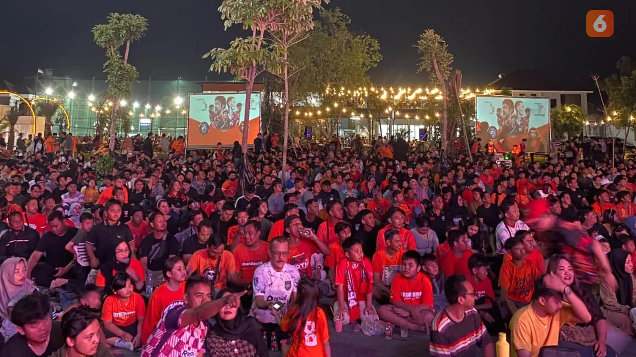 Nobar Piala Presiden Borneo FC