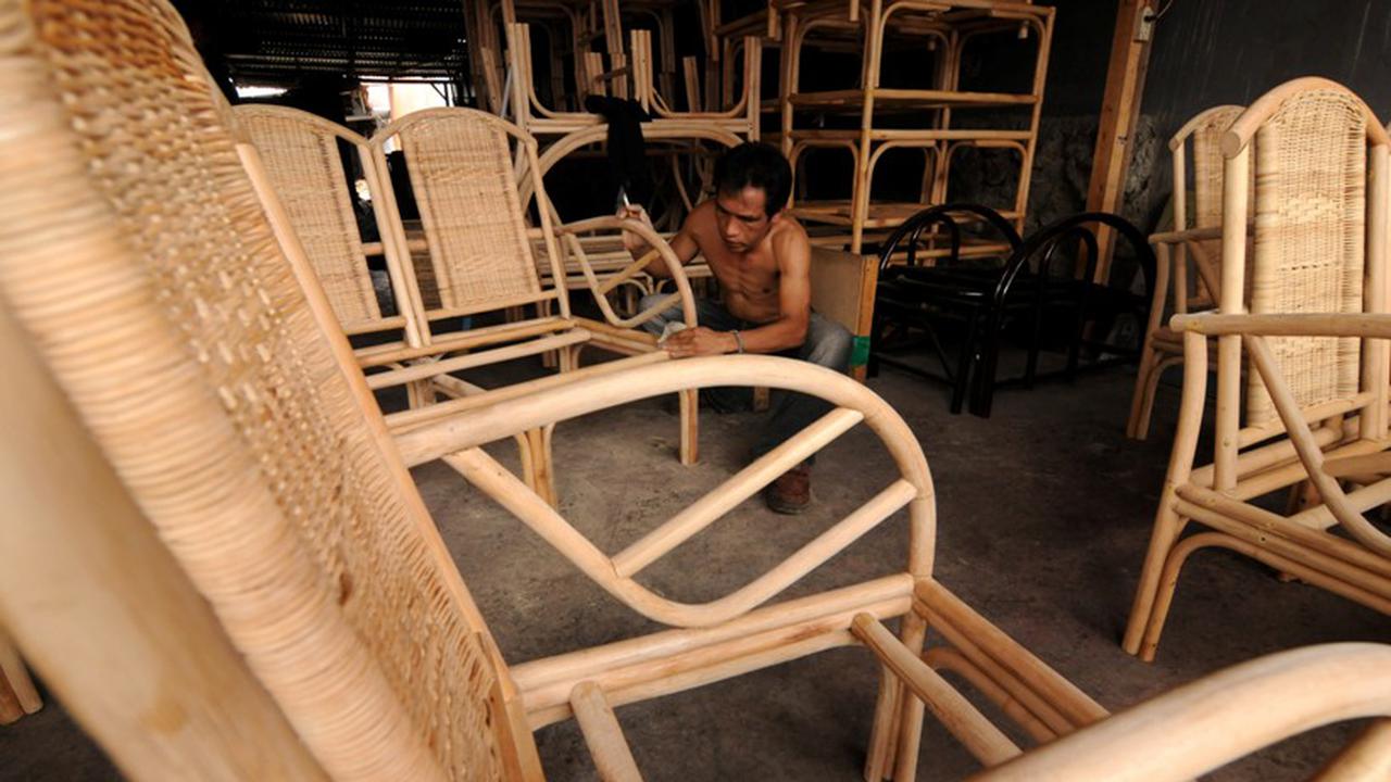 Kerajinan Rotan (Liputan6.com/Dio Pratama)