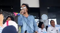 Foto Slank Mini Konser di BNN (Andy Masela/bintang.com)