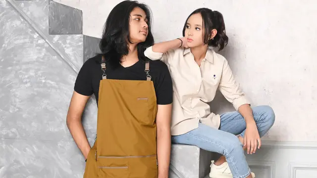 [Fimela] Dinda Ghania feat Dewa Tahier