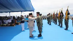 Dalam kegiatan tersebut, Presiden Prabowo Subianto memberikan Tanda Kehormatan Bintang Yudha Dharma Pratama kepada 18 prajurit TNI. (Foto: Istimewa)