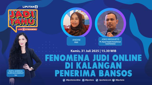 jadi tahu judol bansos