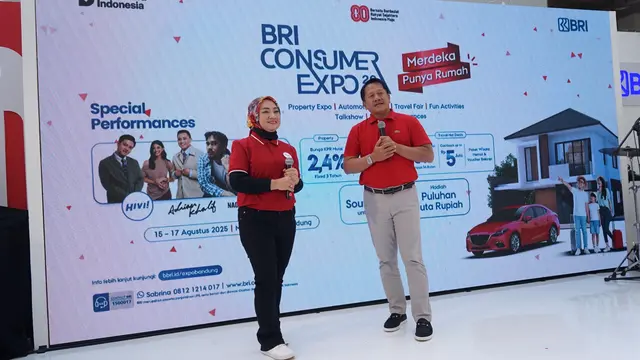 BRI Gelar Consumer Expo 2025 di Bandung, KPR Jadi Lebih Mudah dengan Bunga 2,40%