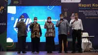 Pembukaan Rapat Koordinasi Bidang Informasi Komunikasi Publik (IKP) Diskominfo se-Jabar, yang dikemas dalam acara IKP Fest 2022, di Kabupaten Pangandaran, Rabu (13/7/2022) malam.