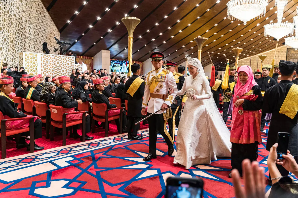 Resepsi Pernikahan Pangeran Abdul Mateen dan Anisha Rosnah
