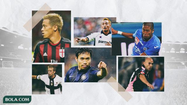 Kolase - Pemain Asia di Serie A