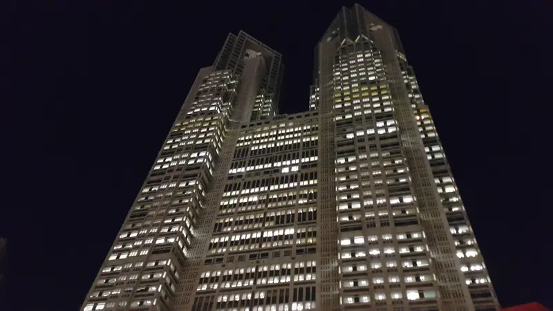 Pemandangan dari menara kembar Tokyo Metropolitan Goverment Building di Jepang. (Liputan6.com/Marco Tampubolon)