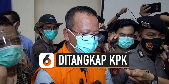 VIDEO: Tangan Terborgol, Menteri KKP Edhy Prabowo Singgung Soal Pengkhianatan Pada Presiden