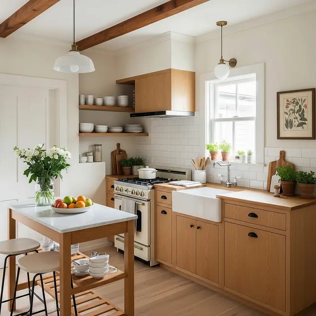 Inspirasi Dapur Tempo Dulu (AI Generated)