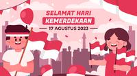 Ilustrasi Hari Kemerdekaan Indonesia. (Image by Freepik)