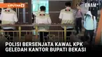 Komisi Pemberantasan Korupsi (KPK) menggeledah Kantor Bupati Bekasi di kompleks Pemerintah Kabupaten Bekasi, Cikarang Pusat, Jawa Barat, Senin siang. Penggeledahan dilakukan pasca operasi tangkap tangan (OTT) yang sebelumnya menyasar Bupati Bekasi.
