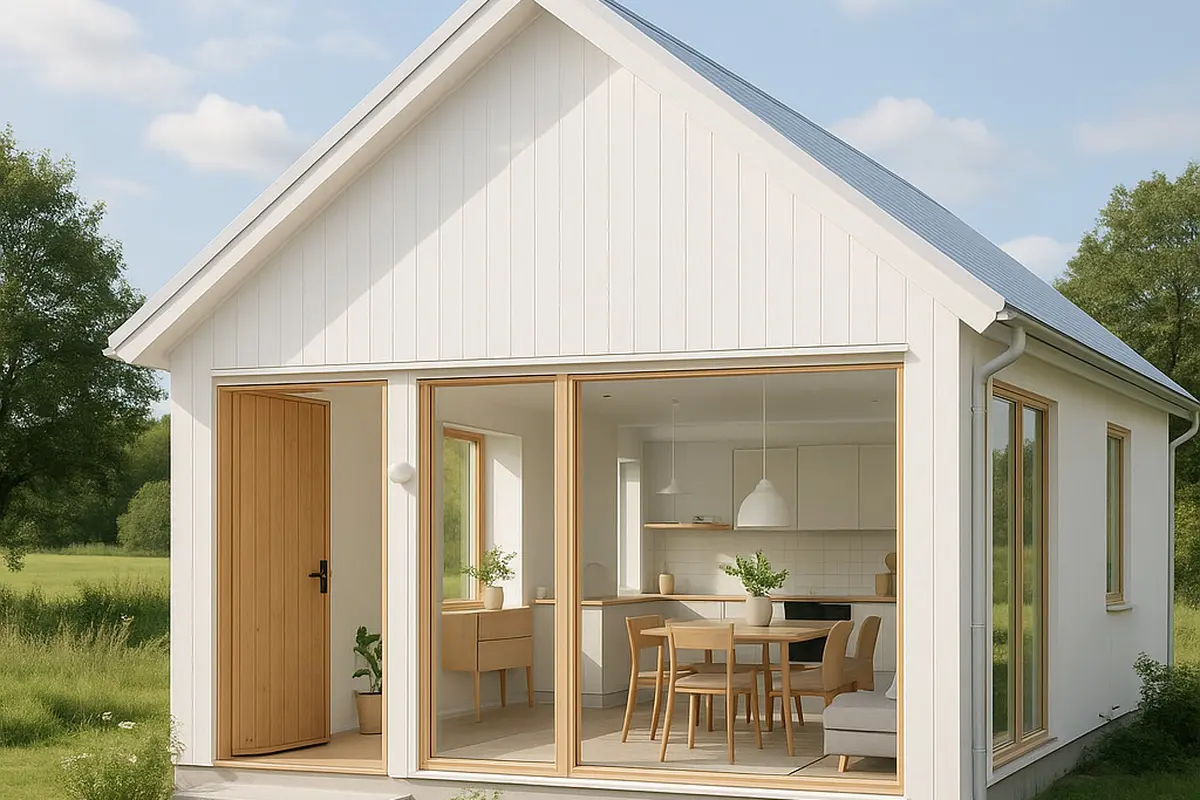 7 Model Rumah Sederhana tapi Indah di Desa dengan Gaya Modern, Estetik dan Bikin Betah (sumber:AI)