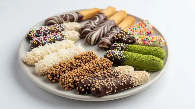 Varian Kue Kering Coklat Stik