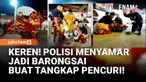 Polisi Thailand menyamar sebagai penari barong saat festival kuil untuk menangkap tersangka pencurian. Aksi penyamaran ini dilakukan setelah tersangka berulang kali berhasil melarikan diri dari upaya penangkapan sebelumnya.