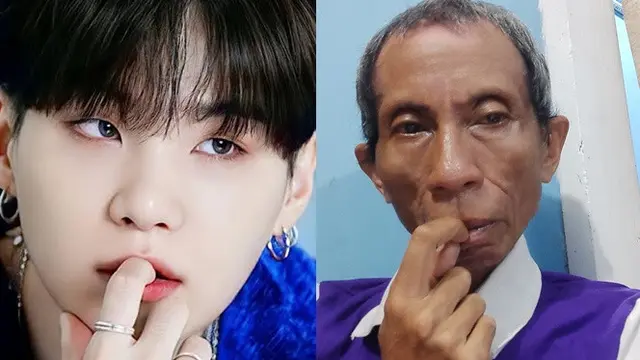 7 Potret Driver Ojol Babeh Ary Bergaya Ala Suga BTS Ini Curi Perhatian