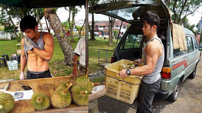 Netizen Geger Lagi Penjual Durian Super Ganteng Dan Keren Lifestyle Fimela Com
