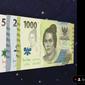 Bank Indonesia meluncurkan Uang Rupiah Kertas Tahun Emisi 2022. Nominal uang yang dikeluarkan dalam bentuk uang kertas pecahan Rp 100.000, Rp 50.000, Rp 20.000,Rp 10.000, Rp 5.000, Rp 2.000 dan Rp 1.000. (Sumber: bi.go.id)