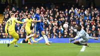 Brentford dan Chelsea akan bentrok pada pekan ke-12 Liga Inggris. Laga ini akan dimainkan di&nbsp;Gtech Community Stadium, Kamis (20/10/2022) pukul 01:30 WIB. (Glyn KIRK / AFP)