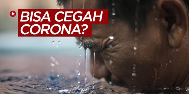 VIDEO: Apakah Mandi Air Panas Bisa Cegah Virus Corona COVID-19? Ini Faktanya
