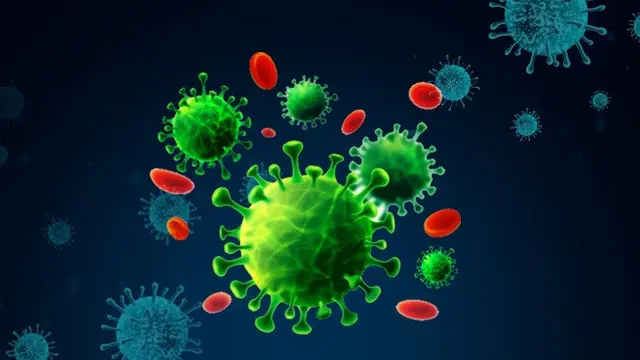 Banner Infografis Mutasi Virus Corona D614G 10 Kali Lebih Menular. (Liputan6.com/Trieyasni)