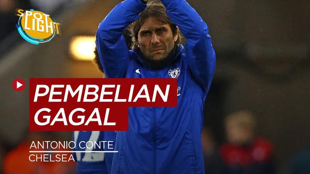 Berita video spotlight tentang empat pembelian terburuk Antonio Conte di Chelsea.