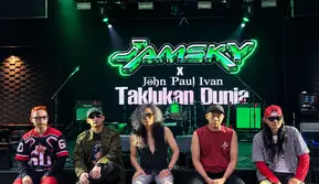 Jamsky Bikin 'Taklukkan Dunia' Bareng John Paul Ivan, Berawal dari Jamming Lagu Jamrud