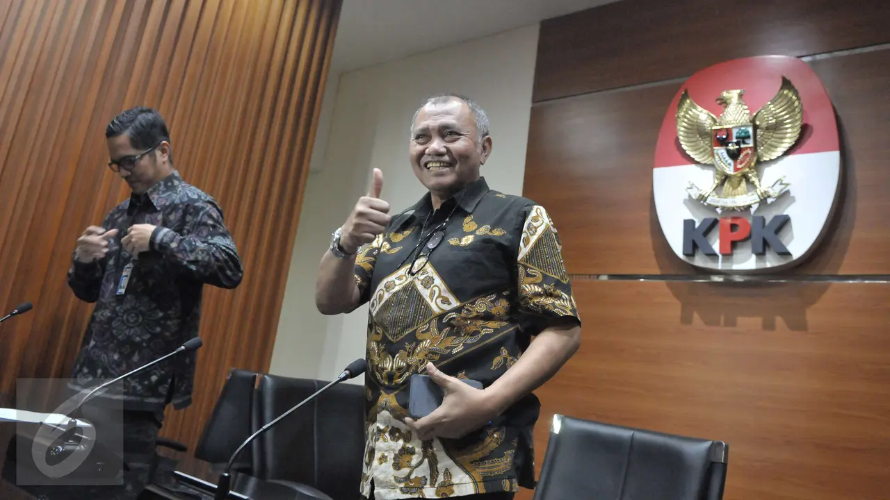 Pimpinan KPK Agus Rahadjo