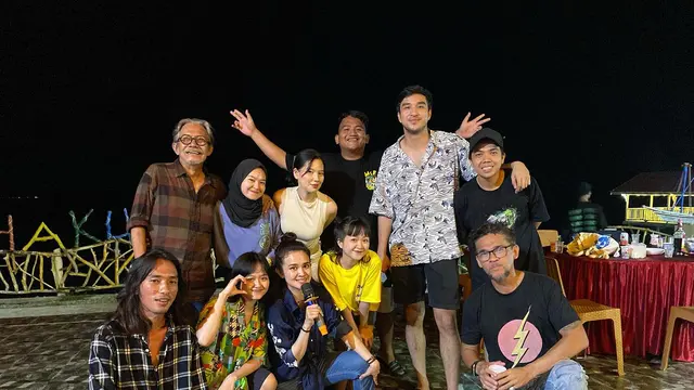 7 Potret Michelle Ziudith dan Ibrahim Risyad Syuting Film Puang Bos di Bulukumba