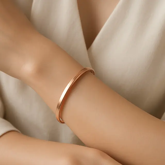 Model Gelang Rose Gold Oval