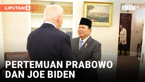 VIDEO: Prabowo Bahas Gaza saat Bertemu Joe Biden