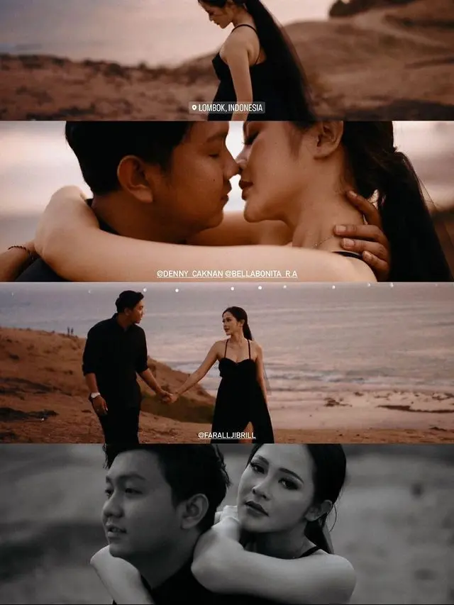 Lagi Bulan Madu, Ini 6 Pemotretan Denny Caknan dan Bella Bonita yang Tampil Mesra