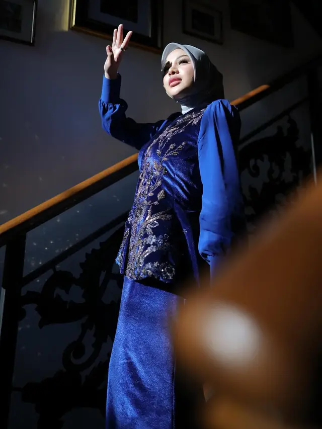 Aurel Hermansyah hadir di tujuh bulanan Aaliyah Massaid