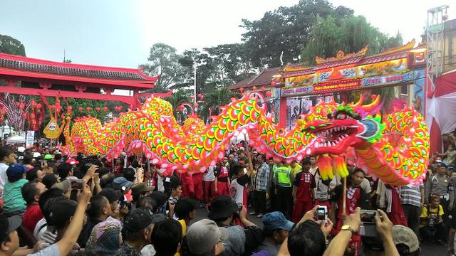 Perayaan Cap Go Meh Street Festival di Kota Bogor Jawa Barat