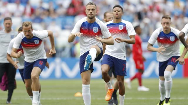 FOTO: Babak 1, Inggris Sudah Cetak 5 Gol ke Gawang Panama