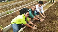 Program Petani Muda Bango di The Learning Farm. (Liputan6.com/Henry)