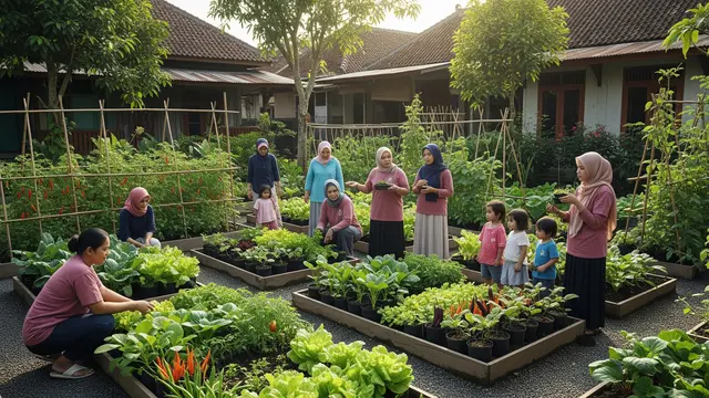 Konsep Kebun Sayur Kolektif
