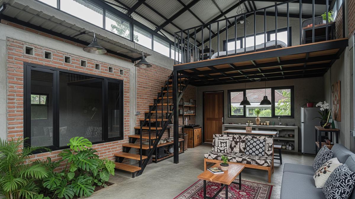 8 Contoh Rumah Tipe 36 Ada Mezzanine Multifungsi, Tren Desain untuk Pasangan Muda 2026