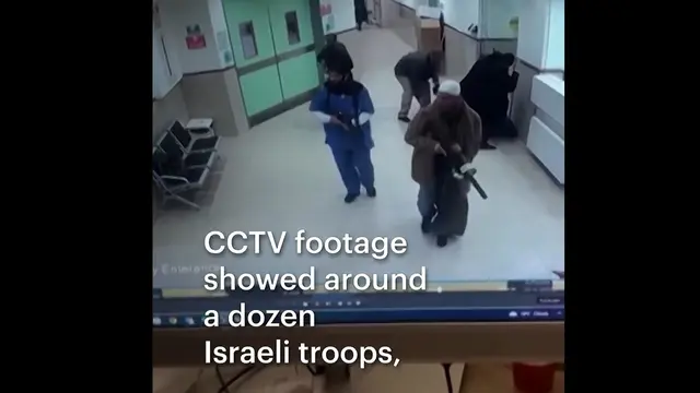 Viral Video Tentara Israel Menyamar Jadi Dokter Terobos Masuk Rumah Sakit, Bunuh 3 Warga Palestina yang Sedang Tidur