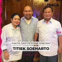 Nama Titiek Soeharto sempat menjadi perbincangan hangat sejak paslon 02 dinyatakan unggul versi hitung cepat. Cari tahu fakta tentang mantan istri capre Prabowo Subianto tersebut dalam video berikut yuk!