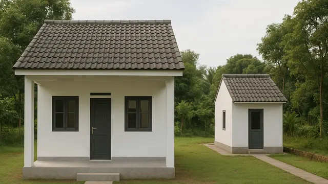 7 Desain Rumah Sederhana di Desa dengan Dapur Terpisah, Nyaman dan Fungsional